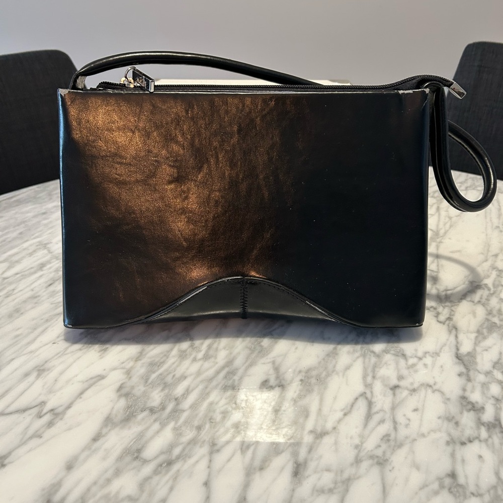 Mexx Black Leather-Like 50’s Bag